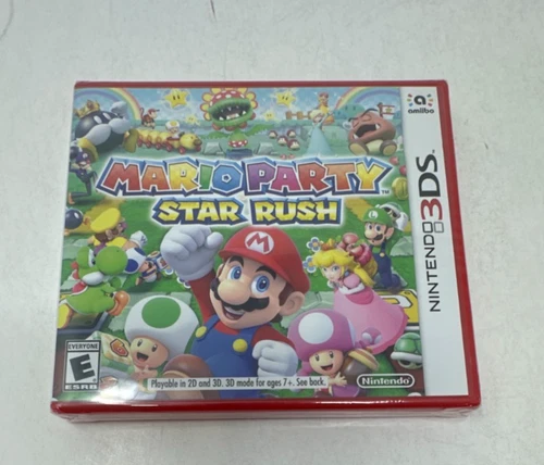 Mario Party Star Rush Nintendo 3DS Brand New Factory Seal