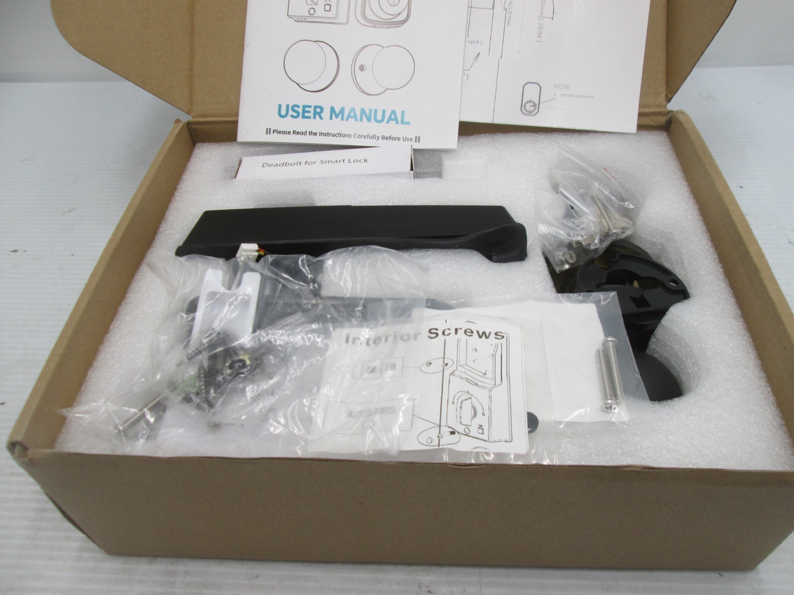 Smart 5-in-1 Fingerprint Door Lock Set