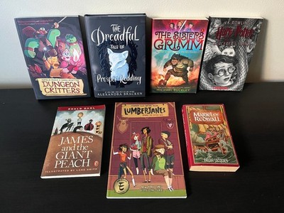 Kids Books Bundle: Dungeon Critters, Sisters Grimm, Lumberjanes, Prosper Redding