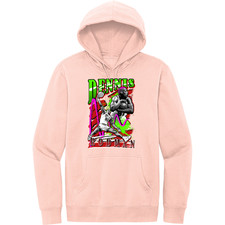 NEW RETRO KINGS THE WORM 90s ROSE PINK Hoodie SMALL-4XLARGE MADE IN USA