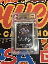 2015 Museum Coll. Don Mattingly Framed Auto Silver 1/10 BGS Pristine 10 Yankees
