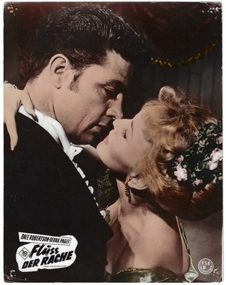 Debra Paget Dale Robertson Fluss der Rache Pärchen Portrait orig. AHF #2
