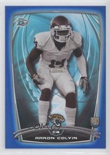 2014 Bowman Rookies Blue Foil 9/499 Aaron Colvin #96 0f8