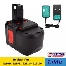 24V 4Ah Ni-MH Battery For Bosch BAT240 2607335446 GKG 24V GML 24V BAT030 BAT299