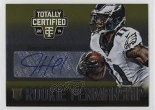 2014 Panini Totally Certified Rookie Penmanship Gold /10 Josh Huff Auto 1u6