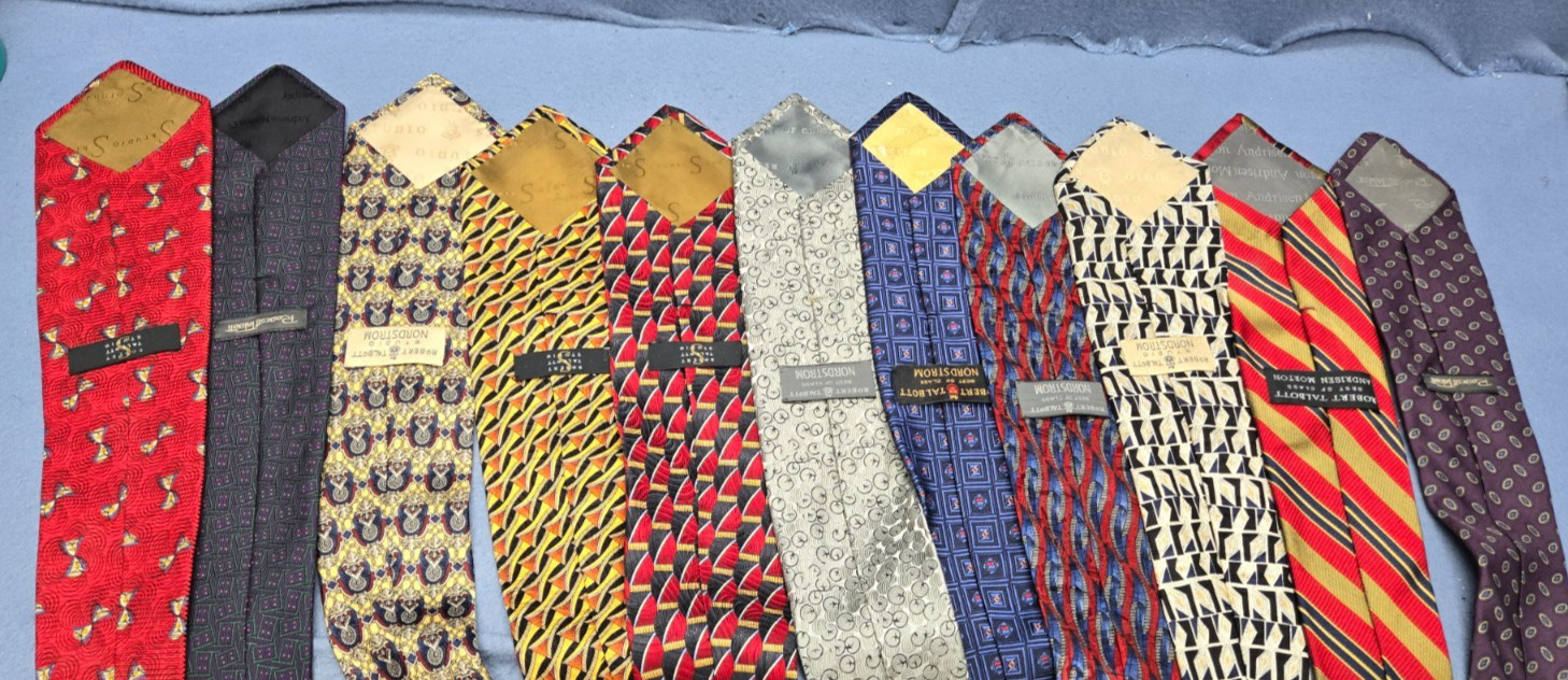 Robert Talbott Nordstrom Tie Bright Multicolored … - image 1