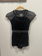 Weissman Dance Costume 14911 Holding Out For A Hero Black Child Large