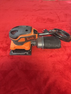BLACK + DECKER BDEQS300 Orbital Sander NEW Condition. Open Box. No manual.