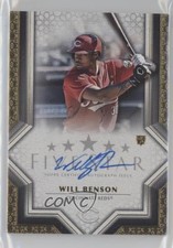 2023 Topps Five Star Auto Will Benson #FSA-WBE1 Auto 0a8o