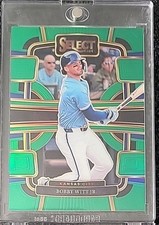2024 Panini Select - Concourse Green Prizm Bobby Witt Jr. #84 5/5