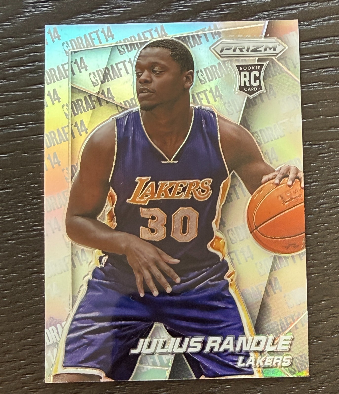 Julius Randle 2014 Panini Prizm SP Photo Variation #37 Rookie RC Lakers