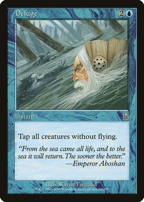 Deluge 1x MtG Odyssey ODY PLAYED