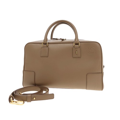 Loewe Amazona 28 Bag (Napa Calf) 28 A039N08X01 Leather Brown Women's #SAB17726