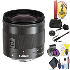 Canon EF-M 11-22mm F/4-5.6 is STM Lens for Canon Eos M, M2, M3, M5, M6, M1 M5 M1