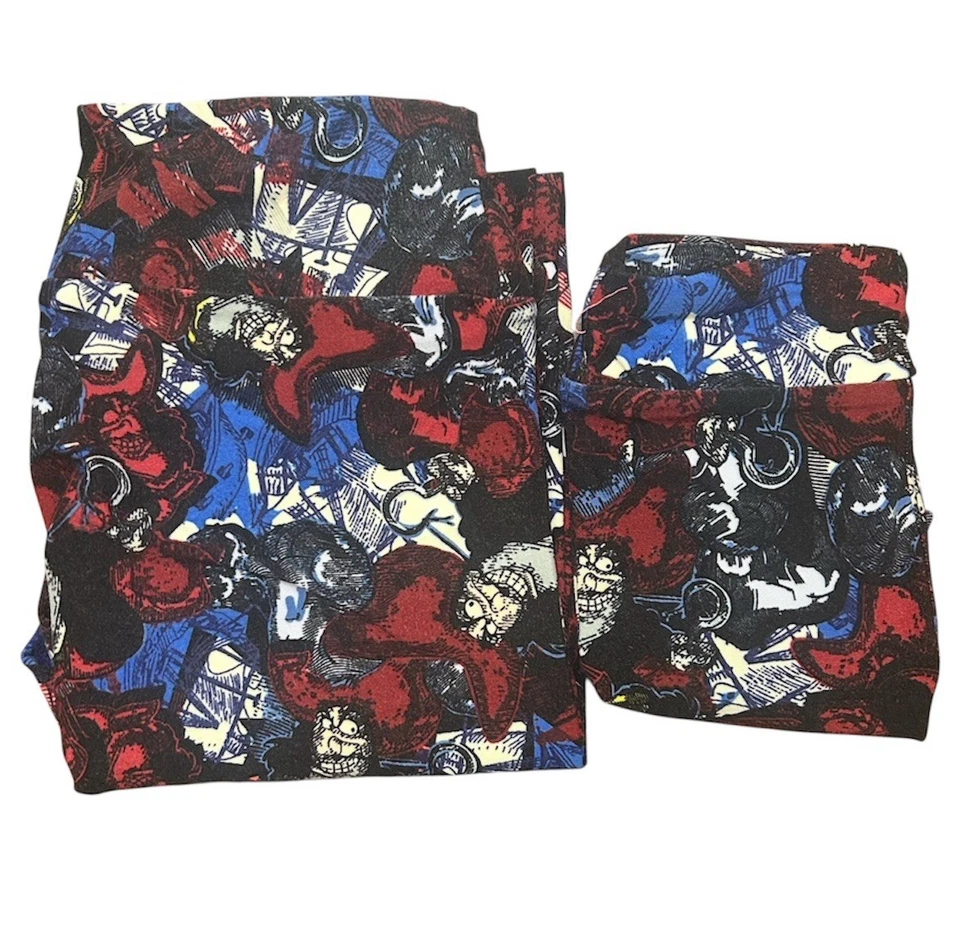 Conjunto Leggings LuLaRoe a Juego OS (2-10) y SM (2-8) Disney Captain Hooj Leggings Foto 4 de 4