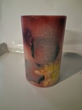 Vintage 2000 Endless Possibilities Floral Infused Candle 6.75"