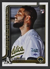 2025 Topps Update  CARLOS DURAN RC  Golden Mirror Image Variation  Card #US104