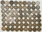 63x Indian Head Cents 1880s 1880-1889 Bulk Lot Old US Pennies Estate Fresh Coins