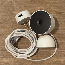 Google Nest Wired Security Cam 2nd Generation GA01998-US - Snow
