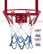 Mini Basketball Net Replacement 8 Loops, 2 Pack Heavy-Duty 12" Nylon, Fi