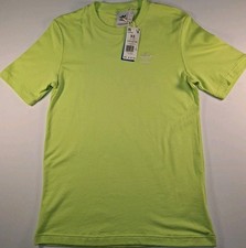 Adidas Originals IL2520 Mens' XS Trefoil Essentials SS T-Shirt, Pulse Lime