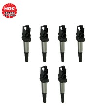 Set of 6 Coil-on-Plug Ignition Coils NGK 48705 U5055 for BMW 335i 2007