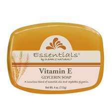 Essentials Glycerin Bar Soap, Vitamin E, 4 Ounce, Pack of 12 Packaging May V...