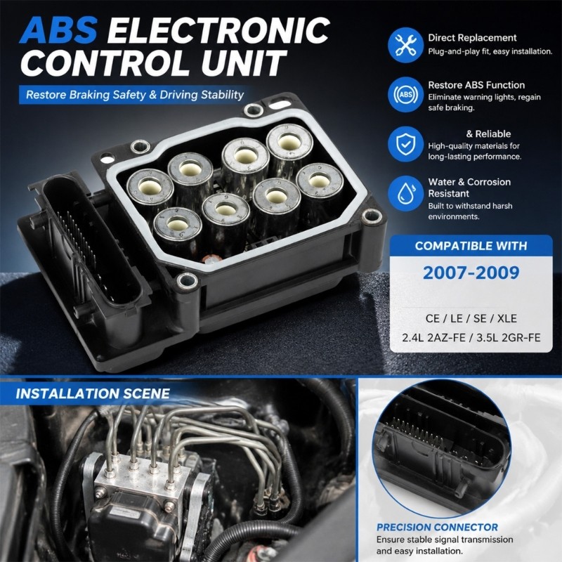 ABS Electronic Control Module with Integrated Electrical Connection ...