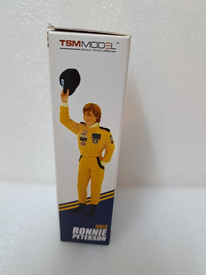 TSMModel 1/18 Ronnie Peterson Figurine Type 2 1978 Team Lotus TSM12AC18 - Immagine 3 di 3