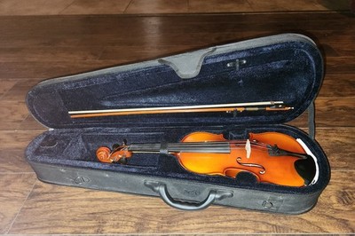 Hand Crafted in 2019 4/4 Saguaro Violin With Bow And Case