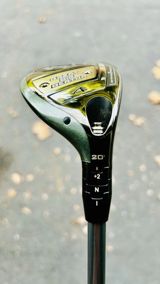 EXCELLENT Callaway Great Big Bertha 23 20* 4H Hybrid HEAD ONLY GBB 23 TITANIUM - Image 2 of 4