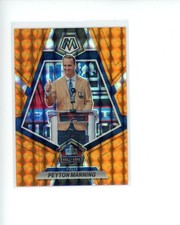 2023 Panini Mosaic Orange Prizm Hall of Fame #274 Peyton Manning #d 187/199