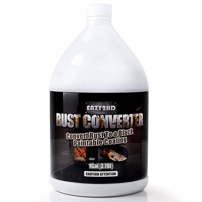 Professional Rust Converter & Inhibitor - 1 Gallon Water-Based Metal Rust Remove