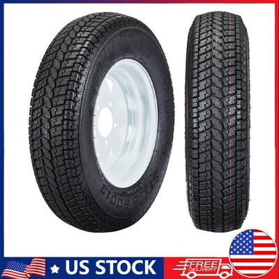 #ad #ad 2X ST175 80D13 175 80 13 Tires Trailer Tires and 13quot; Rims Wheels 5 Lug on 4.5quot; $120.99