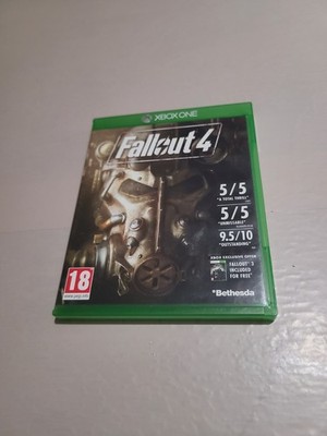 Fallout 4 (Microsoft Xbox One) Game Very Good Condition 