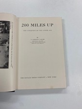 OA4) 200 Miles Up Conquest of the Upper Air J. Gordon Vaeth 1951 HC