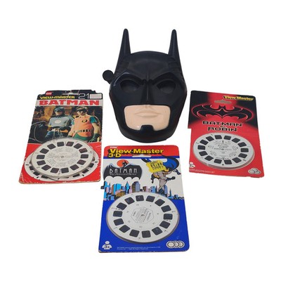 Tyco Industries Batman View-Master Bundle Reel Sets and 3D Viewer