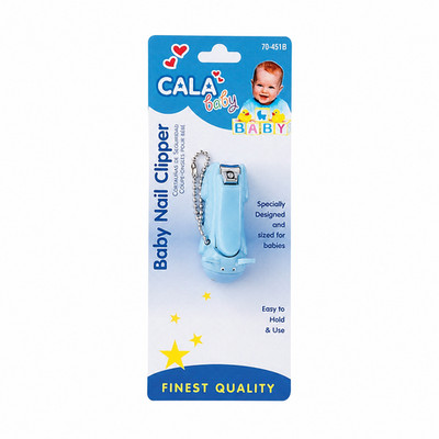   Baby Nail Clipper   Safe Infant Nail Cutter (Light Blue)