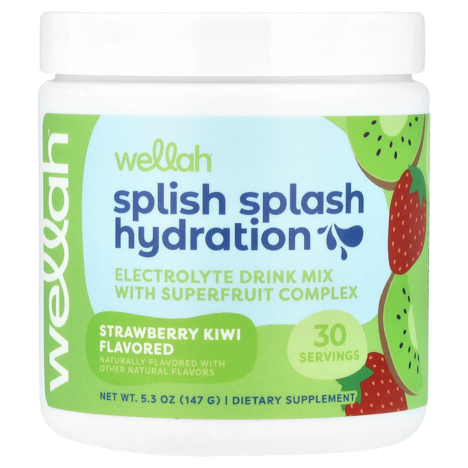 Splish Splash Hydration, Strawberry Kiwi, 5.3 oz (147 g)