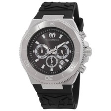 Technomarine Manta Ocean Chronograph Quartz Black Dial Men's Watch TM-224012