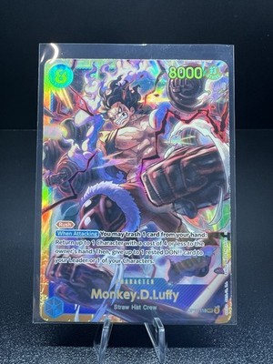 Monkey D. Luffy OP11-118 SEC A Fist of Divine Speed ONE PIECE Card Game English