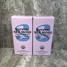 Lemme Sea Moss Liquid Drops Organic Irish Sea Moss Exp: 12/2025
