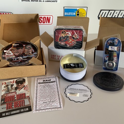 DALE EARNHARDT NO# 3 NASCAR GOODWRENCH DIECAST CARS / WATCH OREO TIN / LOT