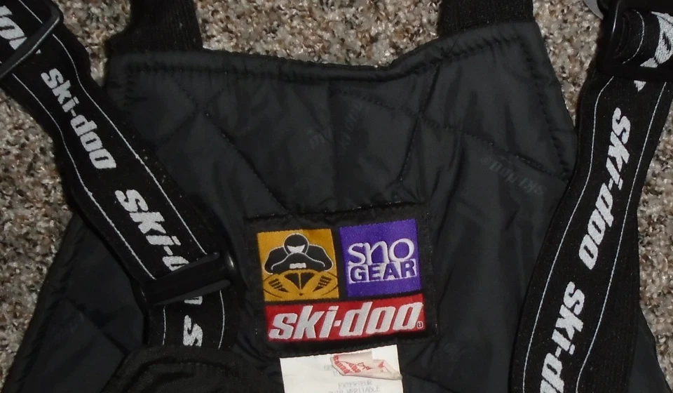 Mono con tirantes aislado Skidoo Racing Sno Gear cuero grande + nailon ski doo Foto 2 de 3
