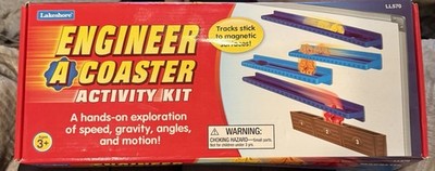 STEM Engineer-A-Coaster Activity Kit from Lakeshore Roller Coaster Mag Tracks