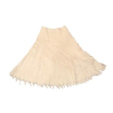 IDEOLOGY Cream Gauze Tiered Ruffled Hem Maxi Skirt Sz 6