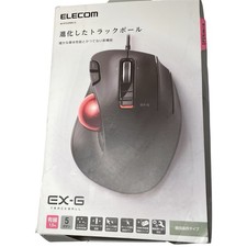 ELECOM, EX-G Trackball Mouse, Wired, Thumb Co...