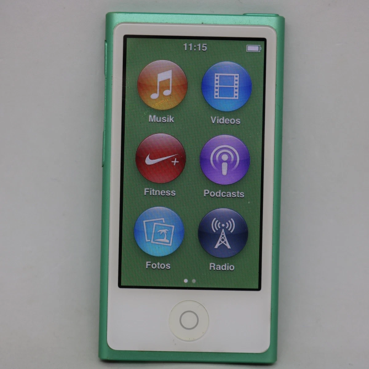 Apple iPod nano 7. Generation grün (16GB) MP3 Player / Bluetooth / Händler