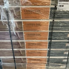 Camden Oak harmonics Laminate Flooring, New, One Box 22.08sf