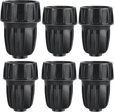 3/4 Inch Female Pipe Thread to 1/2 Inch Drip Irrigation Tubing Adapter, 6 Pack